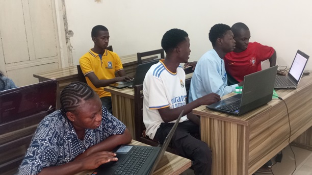 Students at Training 1